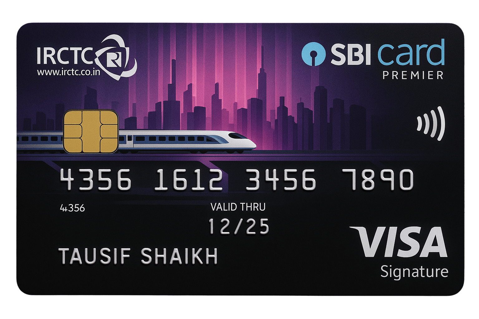 IRCTC SBI Premier Credit Card – 2025 Updated Design