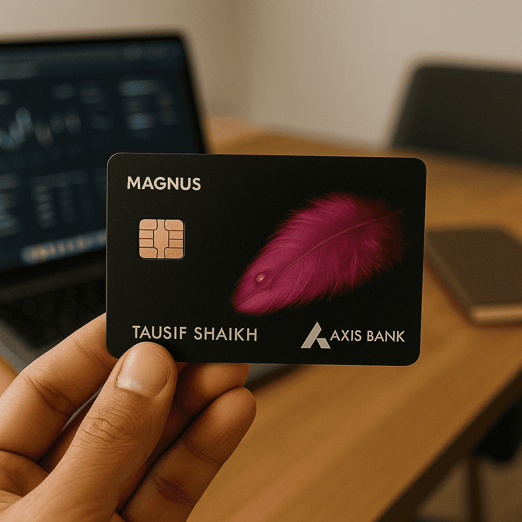 Axis Bank Magnus Credit Card Design