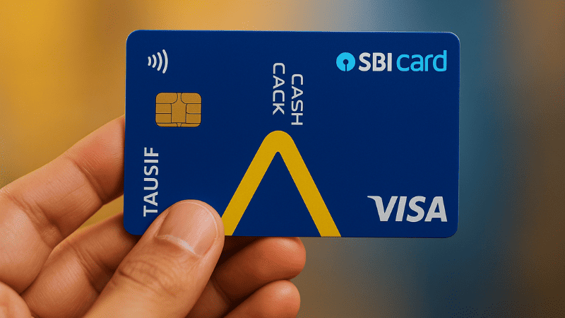 SBI Cashback Credit Card Design 2025