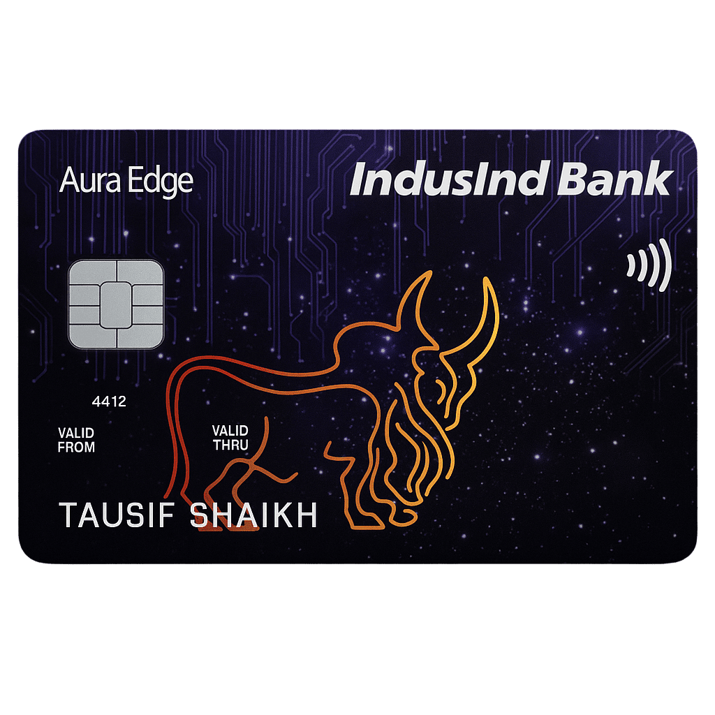 IndusInd Platinum Aura Edge Credit Card – Category-Based Rewards