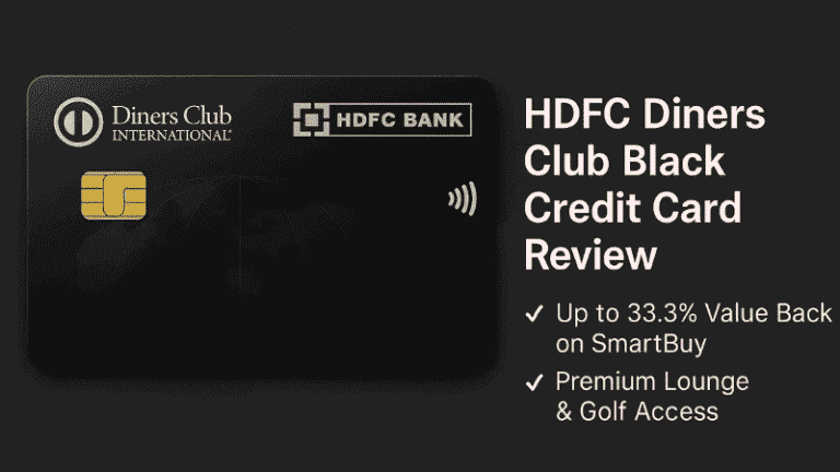 HDFC Bank Diners Club Black Metal Edition Credit Card Review with travel rewards and unlimited lounge access