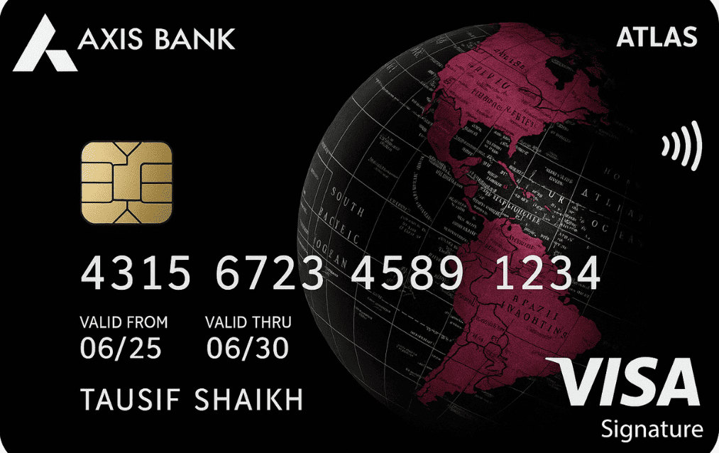 Axis Bank Atlas Credit Card Travel Design Preview