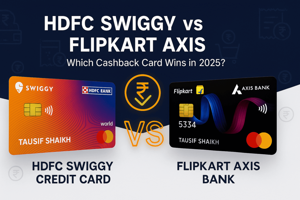 HDFC Bank Swiggy Credit Card vs Flipkart Axis Bank Credit Card
