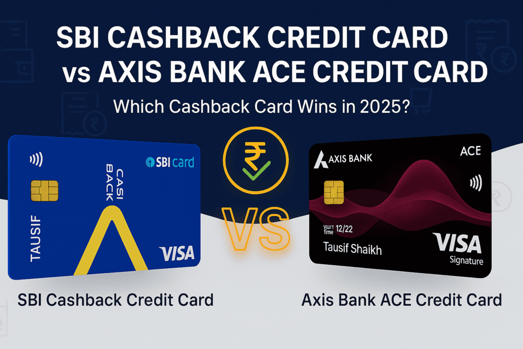 SBI Cashback Credit Card vs Axis Bank ACE Credit Card